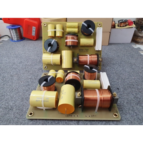 Bộ Mạch Phân Tần Full Đôi Cao Cấp SRX-725 Lắp Cho Dòng Loa (2Bass-1Treble)