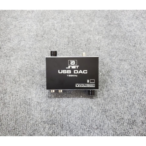 DAC Giải Mã 24bit 192khz Chính Hãng Jnet DA500U - Có Điều Khiển Chỉnh Được Cả Bass