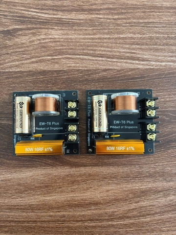 Cặp Mạch Phân Tần Dành Cho Loa Treble EW-T6 Plus - Lọc Treble sạch, bảo vệ loa hiệu quả