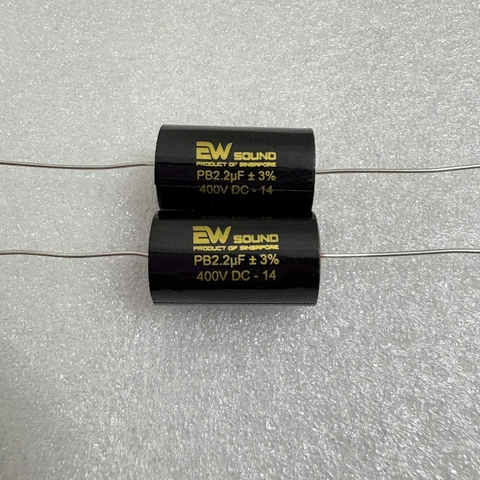 Tụ Phân Tần EW SOUND PB 2.2uF - Tụ dành cho Treble (1 cặp)