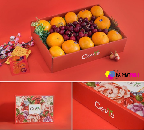 In hộp đựng trái cây