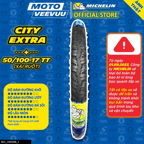 Lốp Michelin 50/100-17 TT City Extra