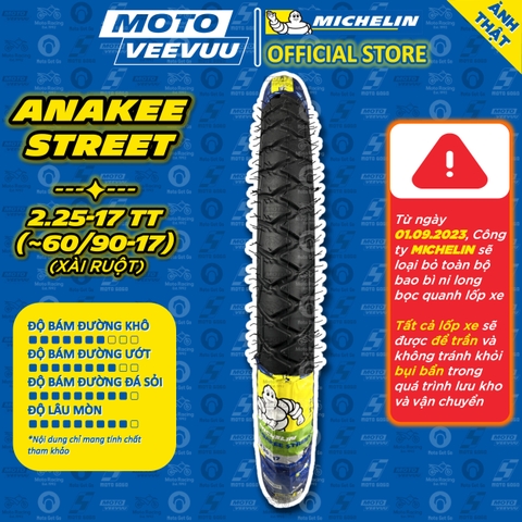 Lốp Michelin 2.25-17 TT Anakee Street