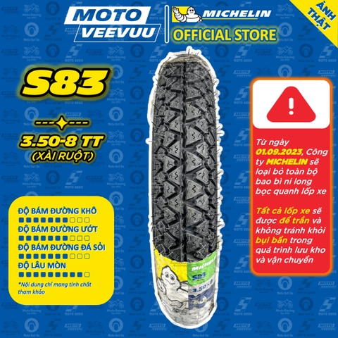 Lốp Michelin 3.50-8 TT S83