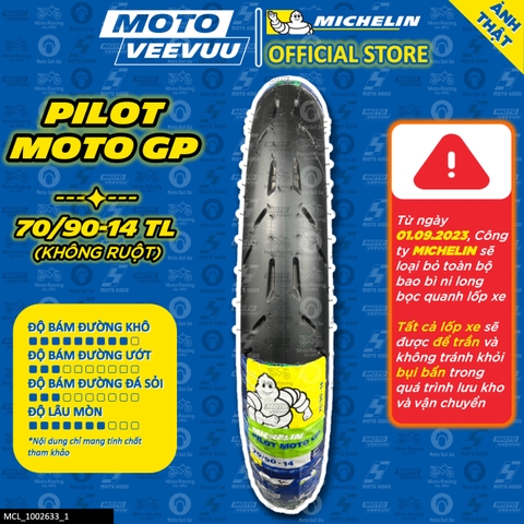 Lốp Michelin 70/90-14 TL Moto GP