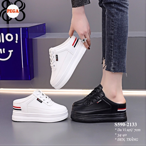 Giày Sục Thể Thao Nữ Đế Xuồng 7CM S590-2133