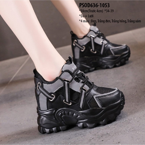 Giày Sneakers Đế Cao 10CM PSOD636-1053
