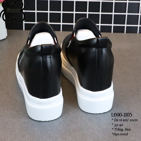Giày Slip-On phối chữ LSDN loại 8.5CM L690-1105