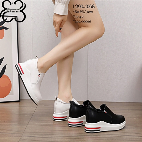 Giày Lười đế cao 2 vạch 7cm L299-1068