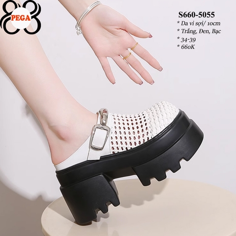 Sục Lưới Da Đế Vuông Cao 10CM S660-5055
