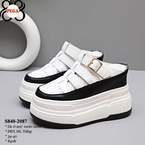Giày Sục Bít Mũi Hở Gót Cao 12CM S840-2087