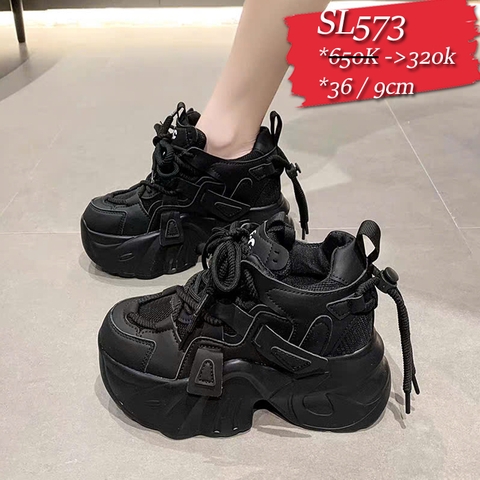 Giày Độn Đế sale SL573 Đen 36