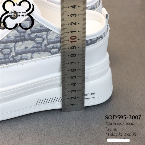 Sục Thể Thao Đế Cao 10cm SOD595-2007