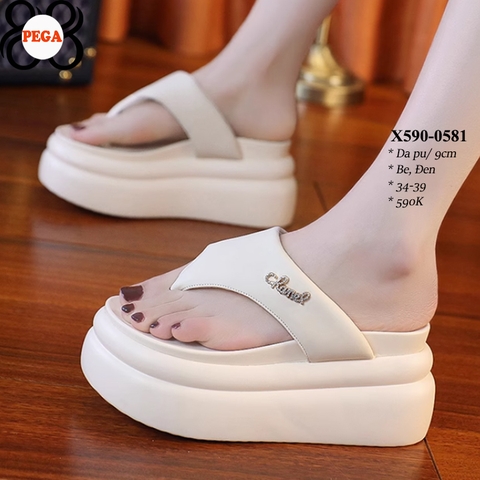 Dép Tông Xỏ Ngón Đế Xuồng Bánh Mì X590-0581