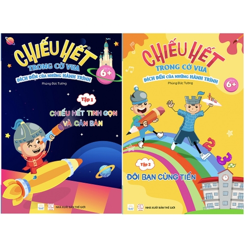 Combo 2 cuốn Chiếu hết trong cờ vua - đích đến của những hành trình, Tập 1 và 2