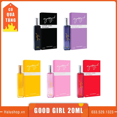 Nước hoa charme Good Girl nữ 20ml trọn bộ 05 chai