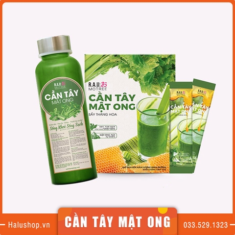 Bột Cần tây mật ong Motree chính hãng giảm cân hiệu quả sau 04 tuần