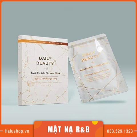 Mặt nạ nhau thai cừu R&B Hàn Quốc chính hãng mẫu mới, giá tốt nhất