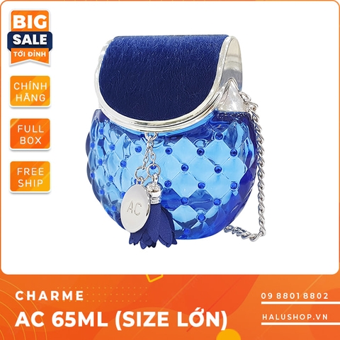 Nước hoa Charme AC chính hãng, hình túi xách màu xanh giá tốt nhất 2023