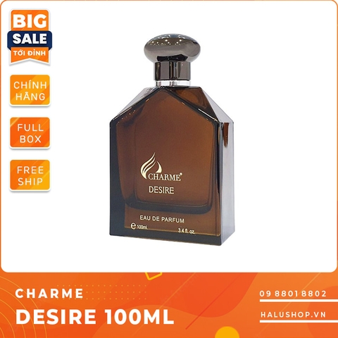 Nước hoa charme Desire 100ml chính hãng dành cho nữ, giá tốt nhất 2022
