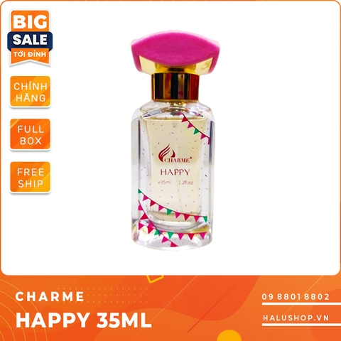 Nước hoa charme Happy 35ml chính hãng dành cho nữ, giá tốt nhất 2022