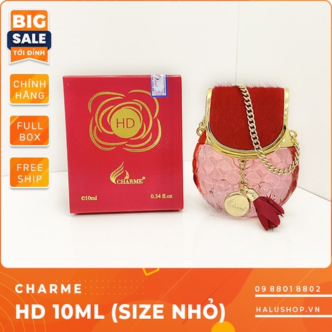 Nước hoa Charme HD chính hãng hình túi xách đỏ, giá tốt nhất 2026