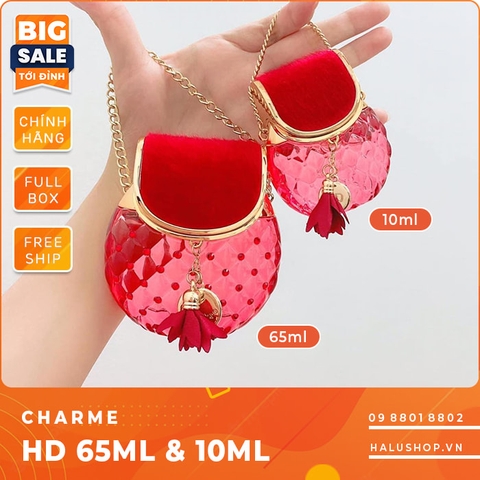 Nước hoa Charme HD chính hãng hình túi xách đỏ, giá tốt nhất 2026
