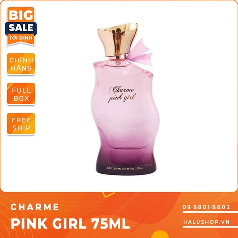 Nước hoa charme Pink Girl 75ml chính dành cho nữ hãng, giá tốt nhất 2022