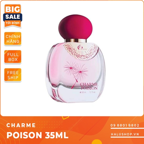 Nước hoa charme Poison 35ml chính hãng dành cho nữ, giá tốt nhất 2022