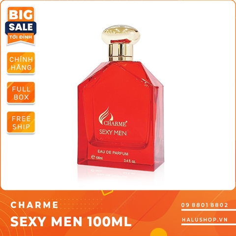Nước hoa charme Sexy Men 100ml chính hãng dành cho nam, giá tốt nhất 2022