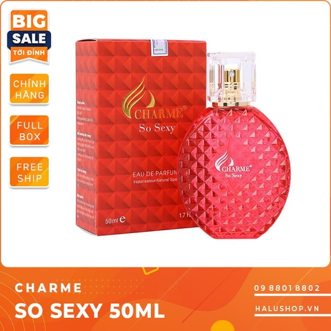 Nước hoa charme So Sexy chính hãng dành cho nữ, giá tốt nhất 2023
