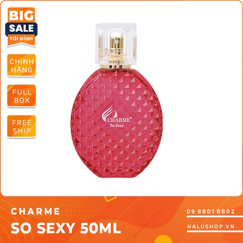 Nước hoa charme So Sexy chính hãng dành cho nữ, giá tốt nhất 2023