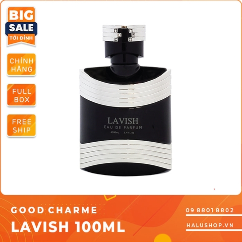 Nước hoa charme Lavish 100ml chính hãng dành cho nam, giá tốt nhất 2023