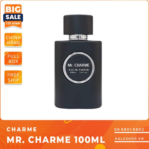 Nước hoa Mr. Charme 100ml chính hãng dành cho nam, giá tốt nhất 2022