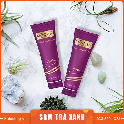 Sữa rửa mặt trà xanh Mocha trị mụn hiệu quả cho mọi loại da