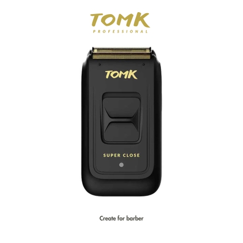 Hộp Cạo Khô Tomk Super Close Shaver - Black - Pre Order
