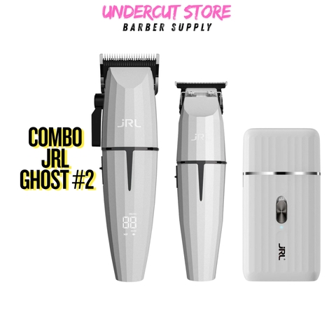Combo Tông Đơ & Chấn Viền & Hộp Cạo Khô JRL Ghost #2