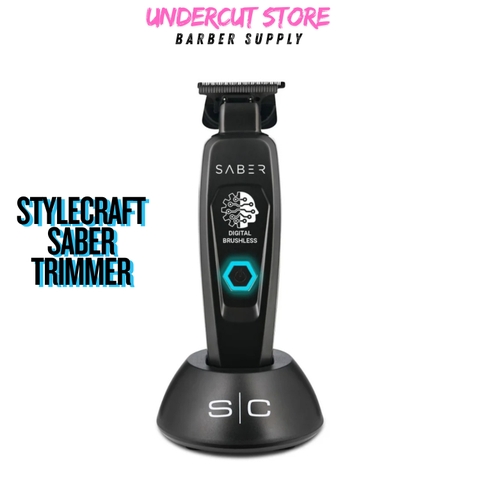 Tông Đơ Chấn Viền StyleCraft Saber Black