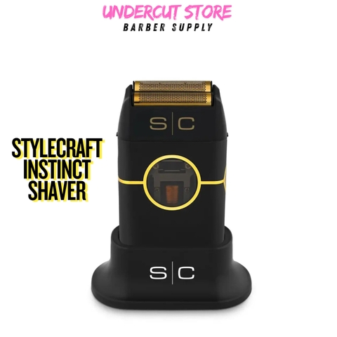 Hộp Cạo Khô StyleCraft Instinct Black