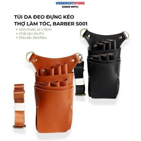 Túi Da Đeo Đựng Kéo Cho Thợ Làm Tóc, Barber S001
