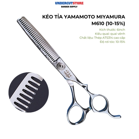 Kéo Tỉa Tóc Nhật Yamamoto Miyamura YM M610 - 6inch (10-15%)