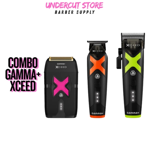 Combo Tông Đơ & Chấn Viền & Cạo Khô Gamma+ Xceed