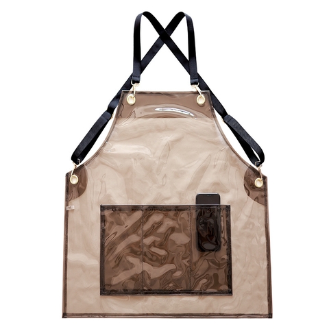 Tạp Dề Barber Cắt Tóc TPU Trong Suốt