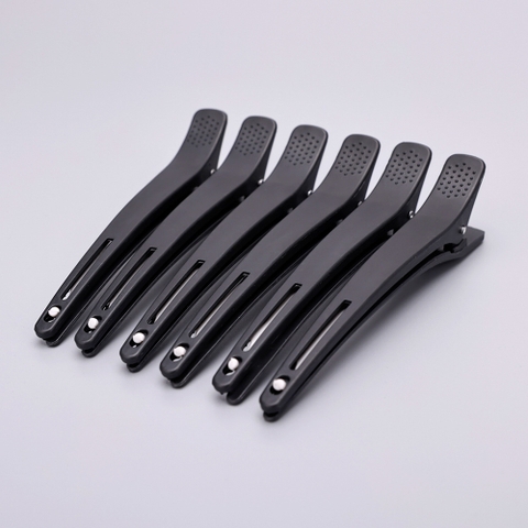 Bộ 12 Kẹp Vịt Barberpro - Đen