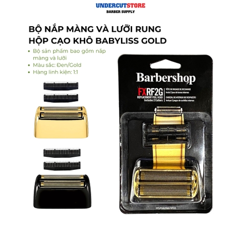 Nắp Màng & Lưỡi Rung Hộp Cạo Khô Babyliss - Hàng Linh Kiện 1:1