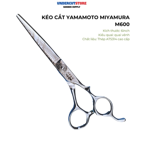 Kéo Cắt Tóc Nhật Yamamoto Miyamura YM M600 - 6inch