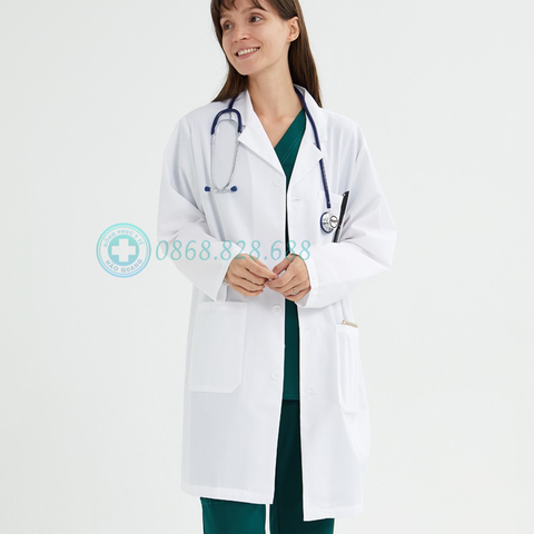 Áo blouse dài tay - Vải Thô cotton