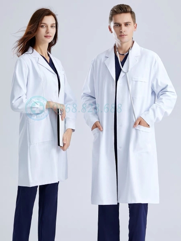 Áo blouse dài tay - Vải cotton hàn