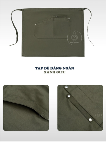 Tạp Dề Dáng Ngắn - Tạp Dề Hào Quang