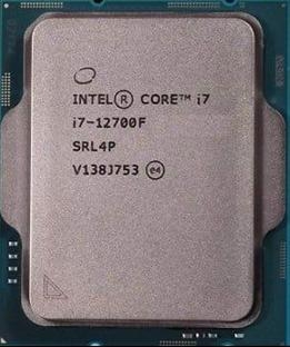 CPU Intel Core I7 12700F | LGA1700, Turbo 4.90 GHz, 12C/20T, 25MB, Tray New